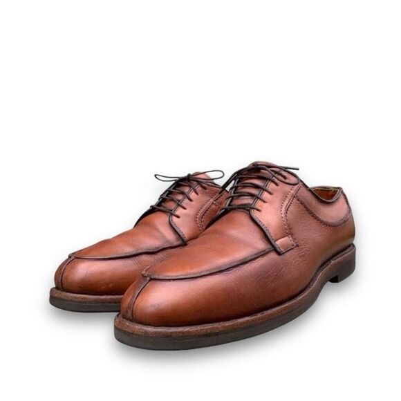 Allen Edmonds Handcrafted Brown Leather Shoes Business Casual Made in USA size 9 - Picture 7 of 15